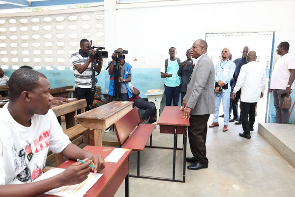 Le ministre de l’Éducation nationale, N’Guessan Koffi, avait officiellement lancé ces épreuves le dimanche 22 mars