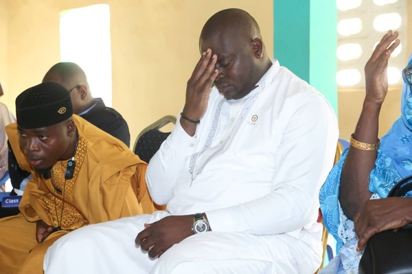 L’Honorable Awassa Abdoul, Député de Prikro, a pris part à une cérémonie religieuse de lecture coranique et de prières au foyer des jeunes de Babakro