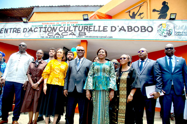Cote d'Ivoire, Abobo : le Centre d’Action culturelle rénové officiellement inauguré