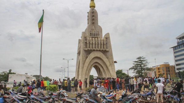 La place de l'Indépendance à Bamako, capitale du Mali. (image d'illustration)