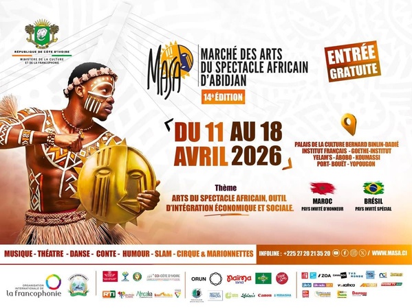 MASA 2026 : un milliard FCFA pour propulser la jeunesse culturelle ivoirienne MASA 2026 : un milliard FCFA pour propulser la jeunesse culturelle ivoirienne