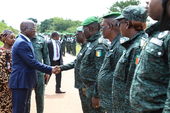 Côte d’Ivoire : déploiement d’un détachement de la BSSI à Kahankro pour protéger les zones sensibles Côte d’Ivoire : déploiement d’un détachement de la BSSI à Kahankro pour protéger les zones sensibles