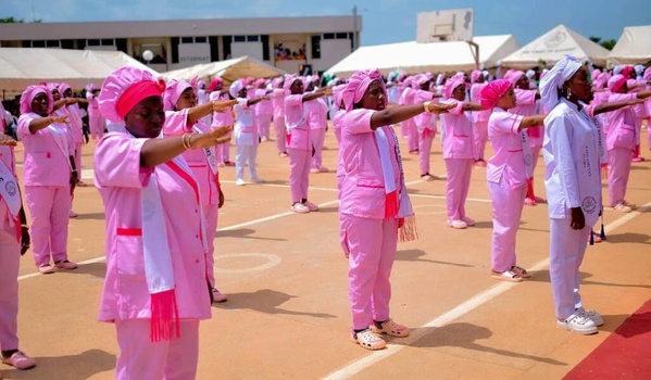 2905 diplômés de l'INFAS de Bouaké ont prêté serment.