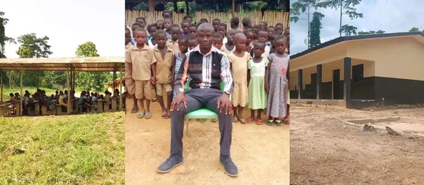 De la cabane à 12 salles de classe : les mérites de Jean-Honorat Yed