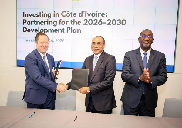 La Côte d’Ivoire signe avec le MCC un accord de mise en œuvre du Programme estimé à 167 milliards de FCFA