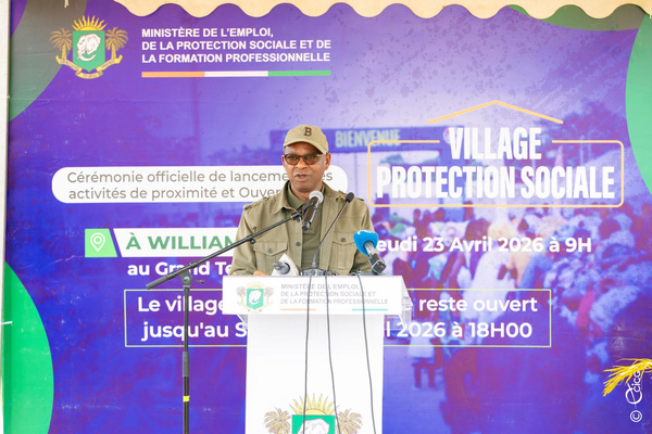 le ministre Adama Kamara le ministre Adama Kamara