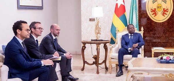 Jean-Noël Barrot en visite à Lomé