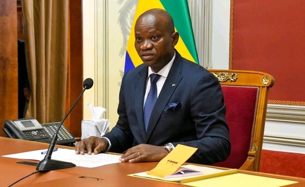 Brice Oligui Nguema, arrivé au pouvoir le 30 août 2023 Brice Oligui Nguema, arrivé au pouvoir le 30 août 2023