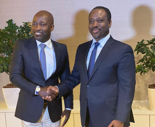 Guillaume Soro et Charles Blé Goudé, deux anciens leaders de la FESCI devenus des figures centrales de la crise ivoirienne, chacun dans un camp opposé.