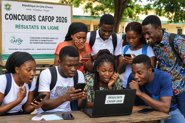 Les résultats du concours de CAFOP 2026 attendus ce samedi 09 mai. Les résultats du concours de CAFOP 2026 attendus ce samedi 09 mai.