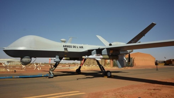 Un drone de l'armée ivoirienne. Un drone de l'armée ivoirienne.
