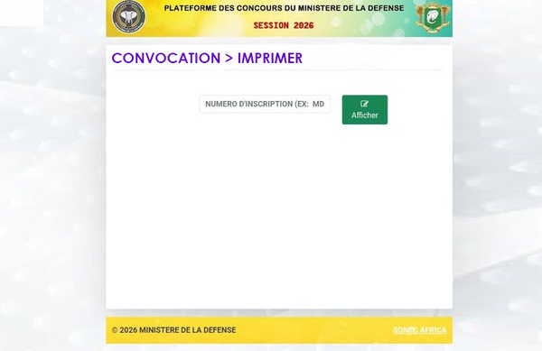 Les convocations sont toujours disponibles sur le site du ministère de la Défense. Les convocations sont toujours disponibles sur le site du ministère de la Défense.