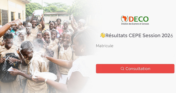 Les résultats du CEPE 2026 attendus ce lundi 1er juin. Les résultats du CEPE 2026 attendus ce lundi 1er juin.