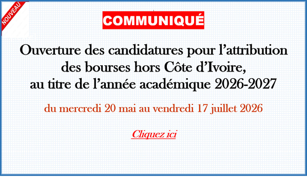 Bourses d’études à l’étranger 2026-2027 : les inscriptions ouvertes pour l’enseignement technique
