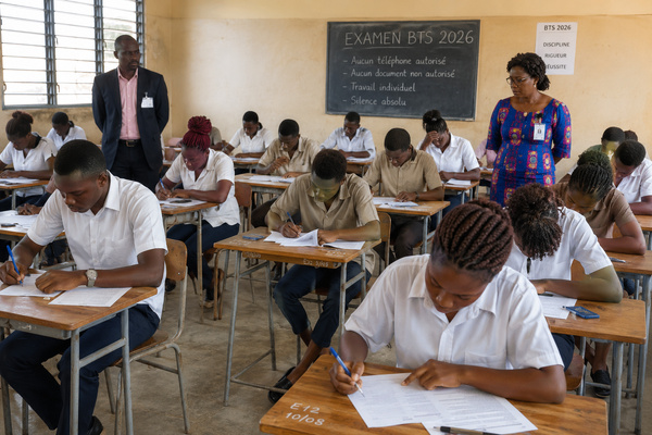 BTS 2026 en Côte d’Ivoire : les épreuves débutent le 20 juillet, les convocations attendues prochainement