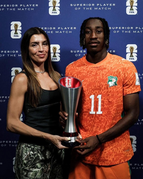 Yann Diomandé homme du match face à l’Équateur Yann Diomandé homme du match face à l’Équateur
