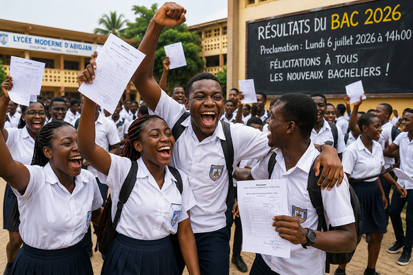 Les résultats du BAC attendus le 06 juillet. Les résultats du BAC attendus le 06 juillet.