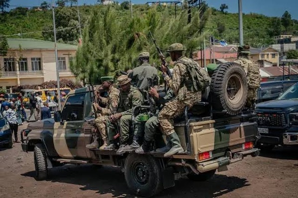 Des combattants de l'AFC-M23. Photo d'archives. Des combattants de l'AFC-M23. Photo d'archives.
