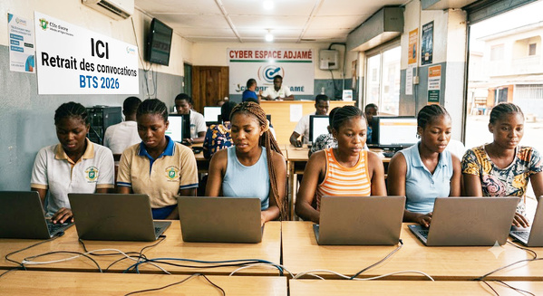 Le retrait des convocations s'effectue exclusivement sur la plateforme officielle examensbts.net.