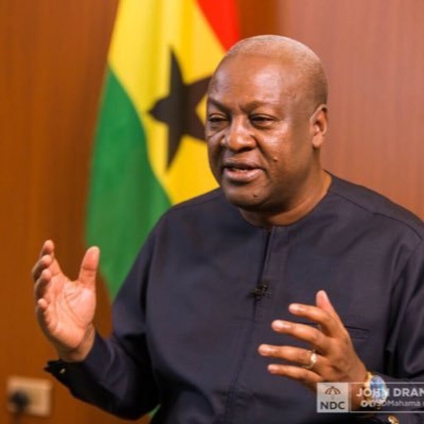 Le président ghanéen John Dramani Mahama Le président ghanéen John Dramani Mahama
