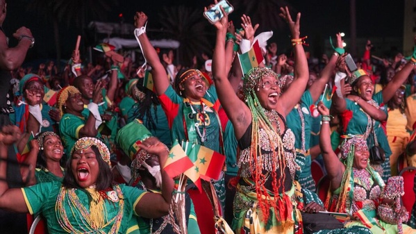 Supporters sénégalais : photo d’archives