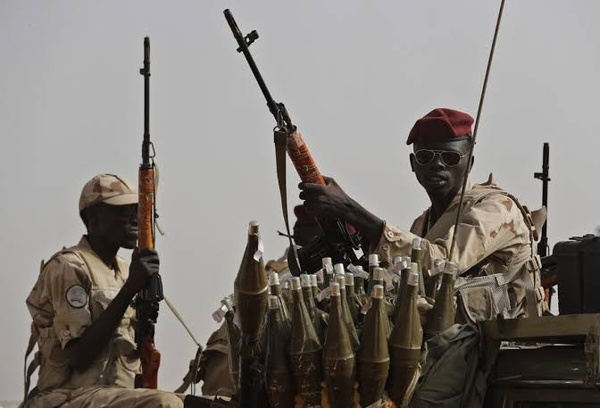 Des éléments des Forces de soutien rapide (FSR)