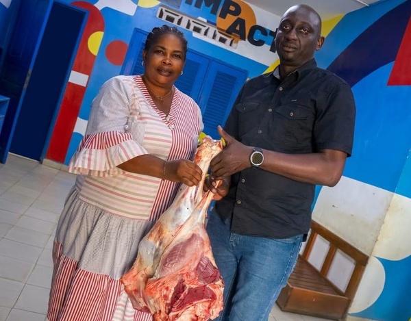 Le premier bœuf abattu à San Pedro a été distribué aux orphelinats sinistrés et casernes solidarité.