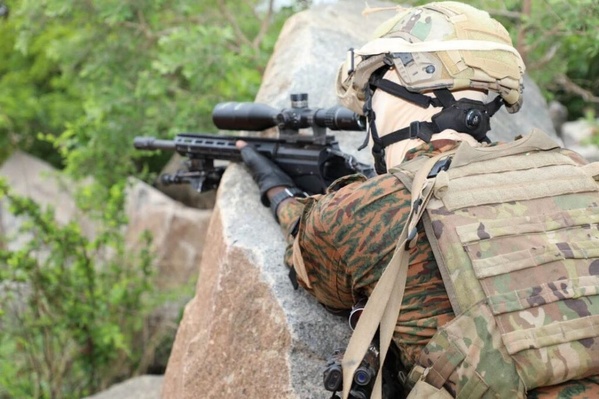 Soldat burkinabé