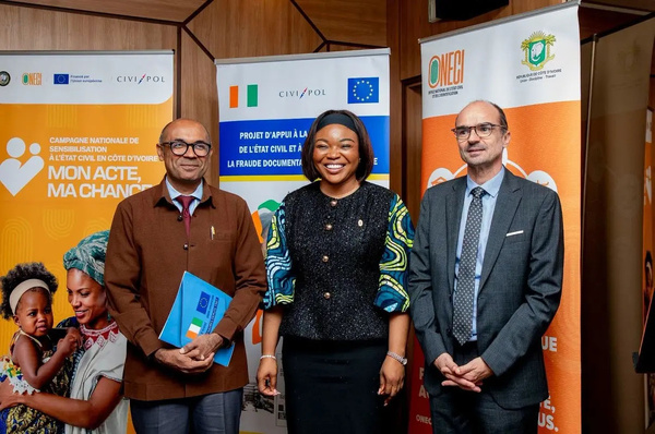 ONECI lance à Abidjan la campagne « Mon acte, ma chance » pour renforcer l’état civil en CI ivoirien