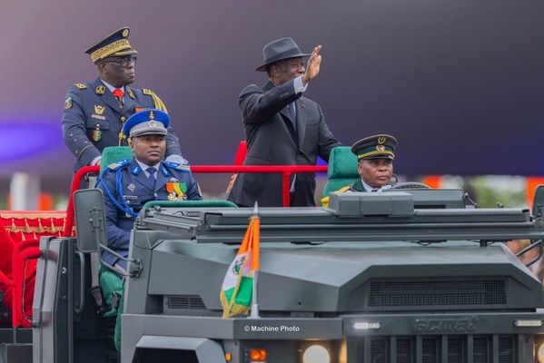 65è anniversaire de l'indépendance à Bouaké,