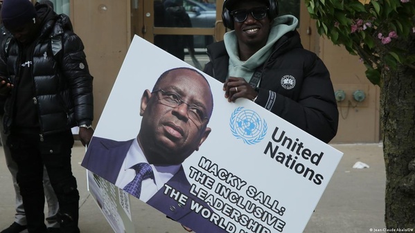 Macky Sall en campagne diplomatique pour rallier des soutiens à sa candidature à la tête de l’ONU.