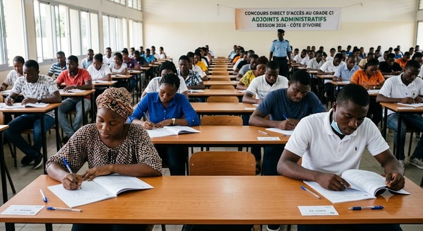 Concours d’Adjoint administratif 2026 : les candidats affrontent les épreuves écrites ce 25 juillet