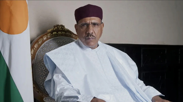 L'ancien président nigérien Mohamed Bazoum