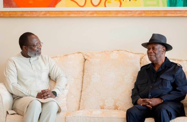 CEDEAO : en fin de mandat, Oumar Alieu Touray fait ses adieux à Alassane Ouattara