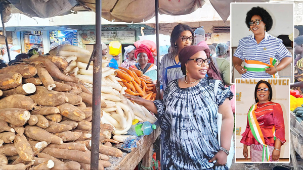 Madame Koffi Gisèle, des étals de COCOVICO à l’hémicycle, un parcours de proximité inspirant. Madame Koffi Gisèle, des étals de COCOVICO à l’hémicycle, un parcours de proximité inspirant.