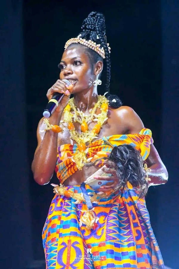 Kouamé Amoin, Miss Anoh Festival 2026. Kouamé Amoin, Miss Anoh Festival 2026.