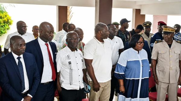 Anne Désirée Ouloto-Lamizana met l’administration en mission à Toulepleu