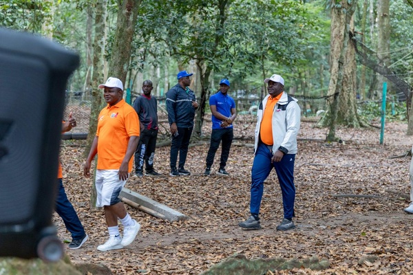 L’honorable Abdul Awassa, député de Prikro, a pris part à la marche-santé organisée au Parc national du Banco pour promouvoir le bien-être et la prévention.