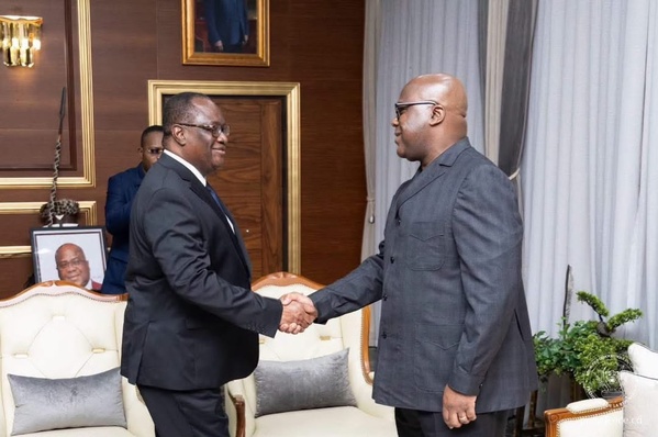 Le Vice-Premier Ministre SE Téné Birahima a été reçu par le Président Félix Tshisekedi, ce jeudi 15 octobre.