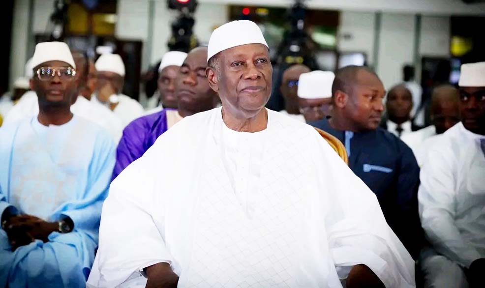 Le président ivoirien SEM Alassane Ouattara a souhaité paix et prospérité aux Ivoiriens