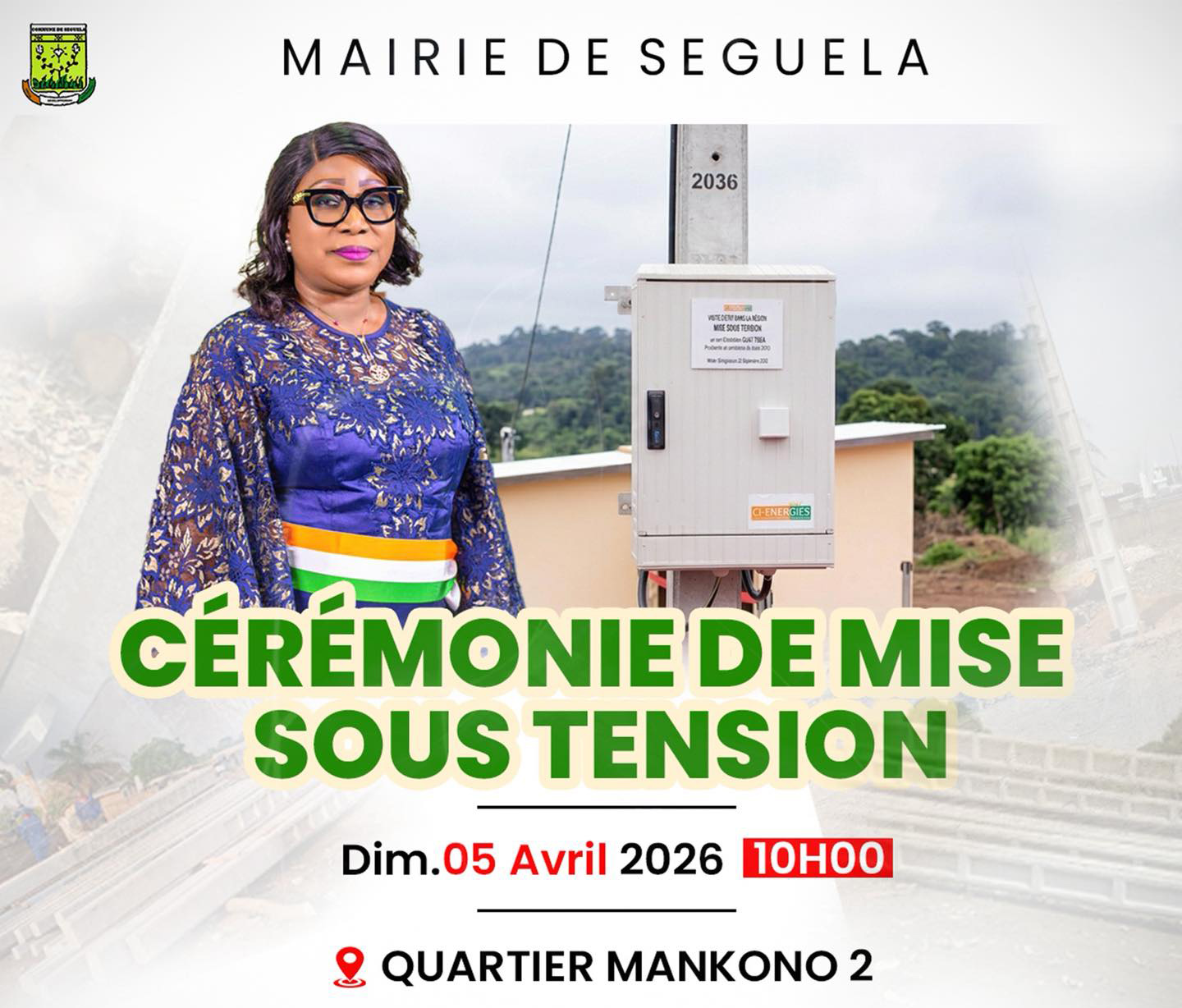 Madame le Maire Bamba Maferima