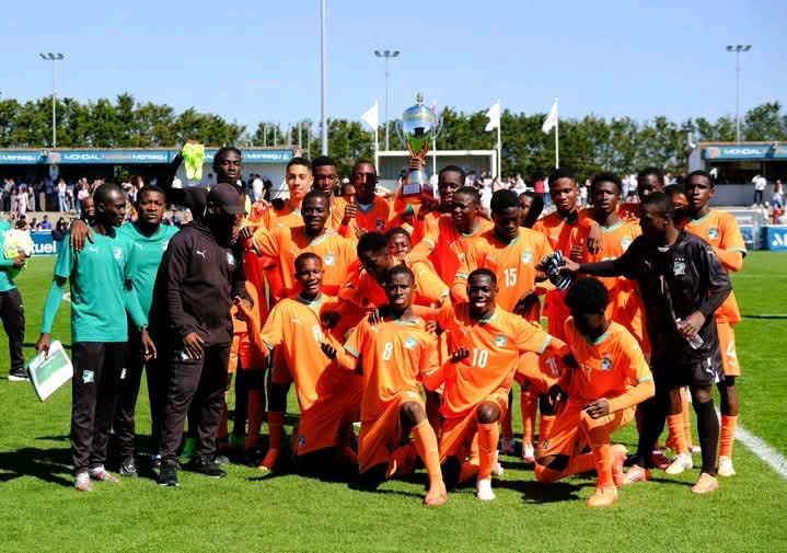 Mondial de Montaigu U16 : Les Éléphanteaux de Côte d’Ivoire décrochent la 3ᵉ place