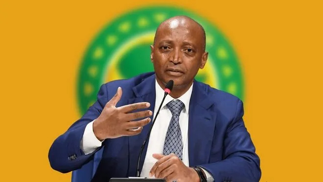 Le président de la Confédération Africaine de Football, Patrice Motsepe