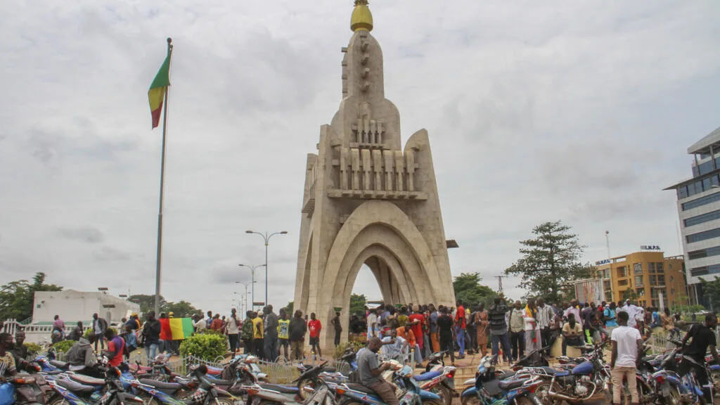 La place de l'Indépendance à Bamako, capitale du Mali. (image d'illustration)
