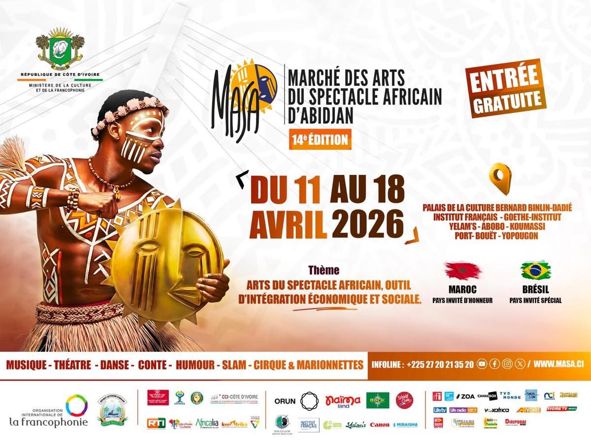 MASA 2026 : un milliard FCFA pour propulser la jeunesse culturelle ivoirienne