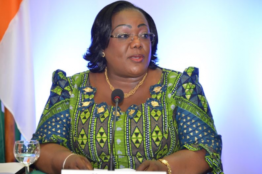 Anne Désirée Ouloto Ministre d'Etat Ministre d'Etat de la Fonction publique.