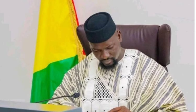 Le  Général Mamadi Doumbouya