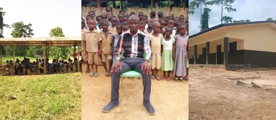 De la cabane à 12 salles de classe : les mérites de Jean-Honorat Yed