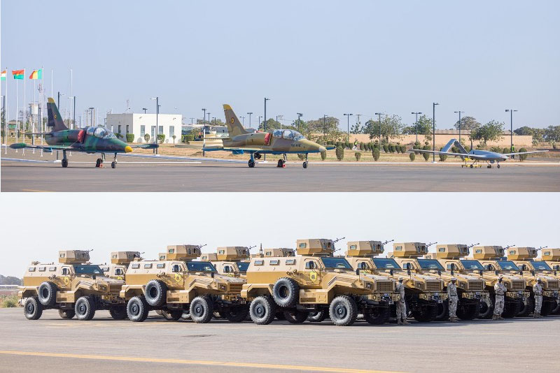 Malgré cet impressionnant dispositif militaire, les armées de l’AES font appel à l’Africa Corps, le groupe paramilitaire privé russe.