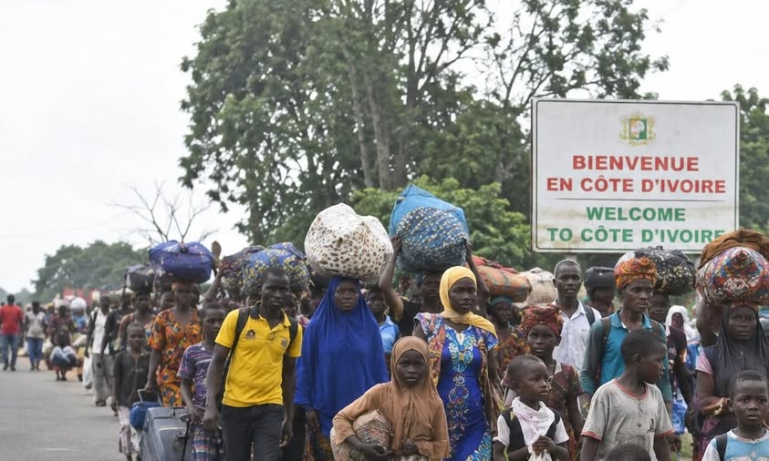 Plus de 115 000 réfugiés maliens et burkinabés sur le sol ivoirien seulementen 2026